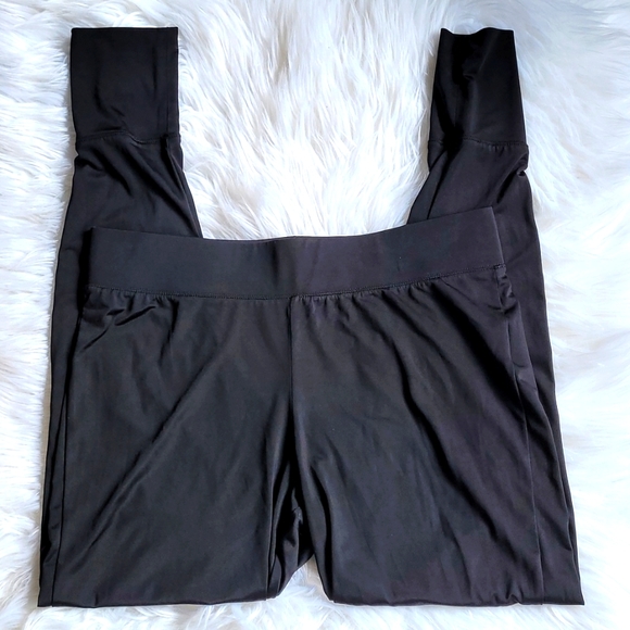 Lands End Lightweight Base Layer Pants Black XS - Picture 2 of 6